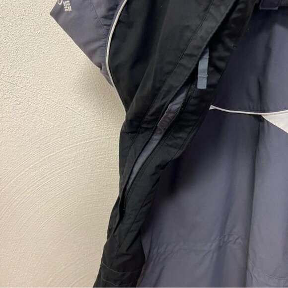 Columbia Core Interchange Women's Grey & Black Ski Jacket Size Large - Picture 8 of 11